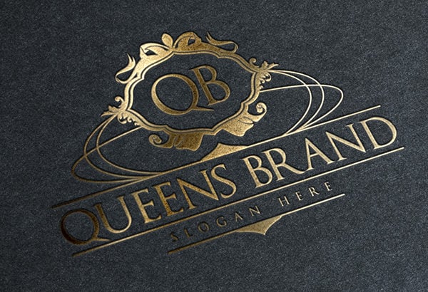 queens brand logo template