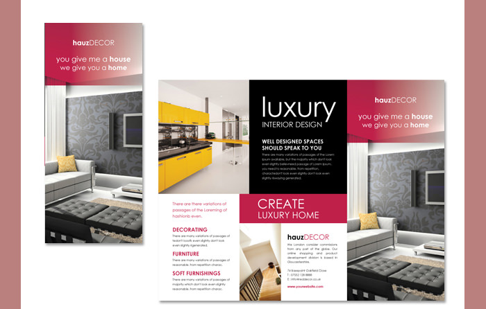 22+ Interior Decoration Brochure Templates - Word, PSD, PDF, EPS