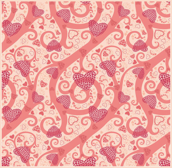 valentine seamless pattern