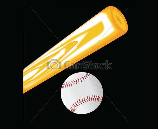 vector baseball bat