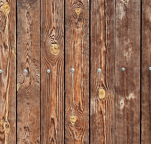 vertical wooden planks