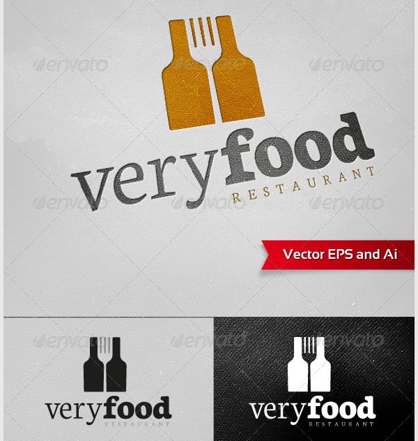 very food restaurant logo