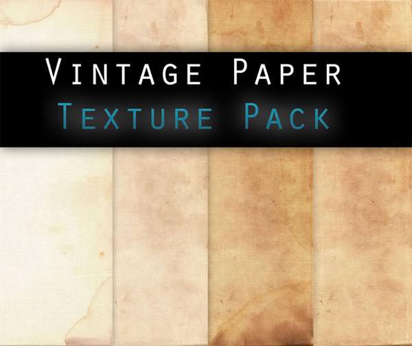 vintage paper texture pack