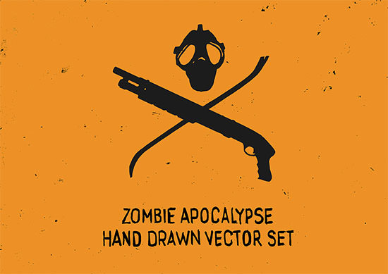 zombie apocalypse vector