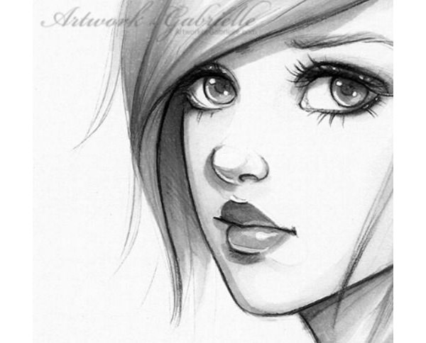 100 Face Sketches Pencil Sketches Free Premium Templates