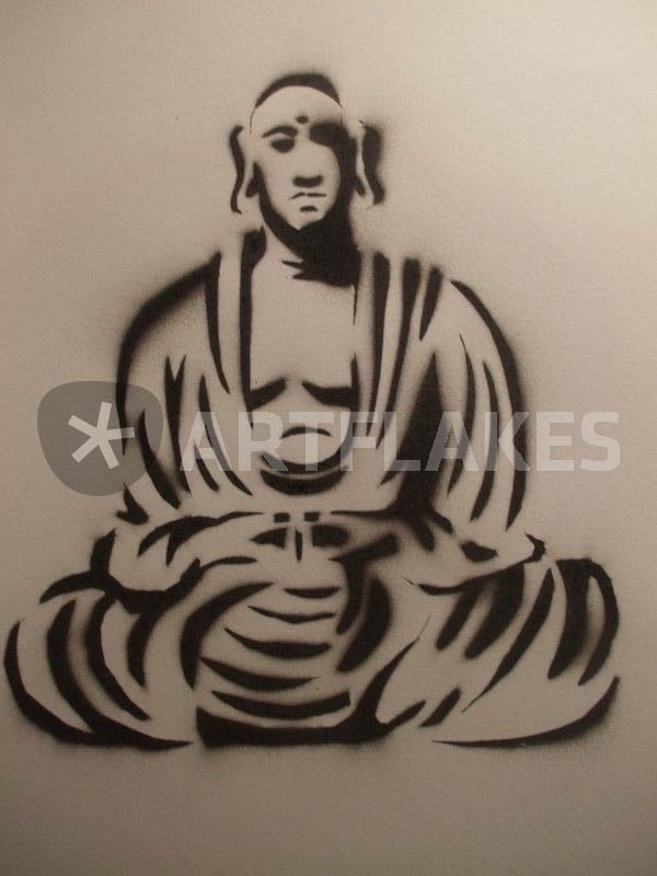 buddha stencil
