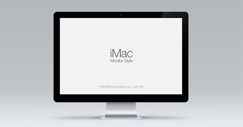 apple monitor psd