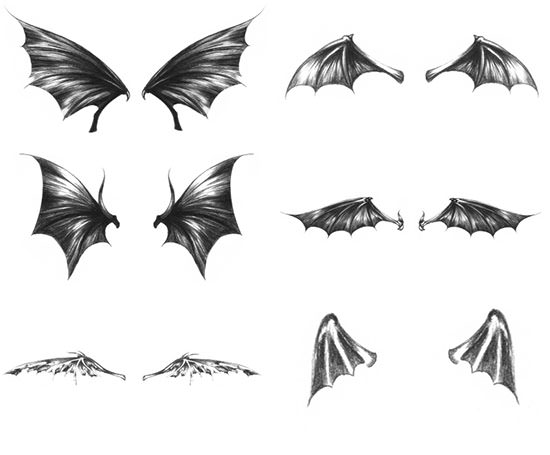 dark wings brushes