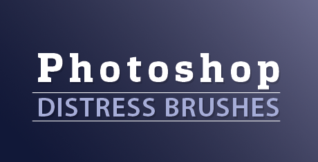 distress brushesfor photoshop