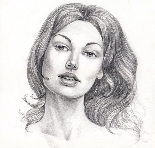 100+ Face Sketches - Pencil Sketches