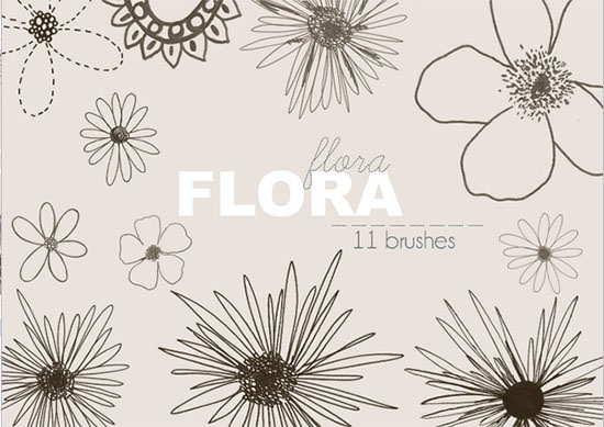 flora brushes