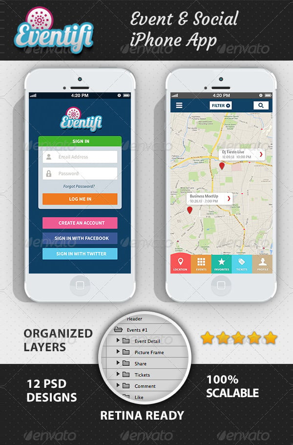 iphone-5-flat-event-app-design