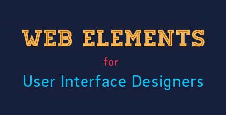 webelements for user interface designers