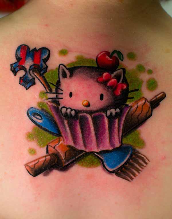 12 hello kitty tattoo design