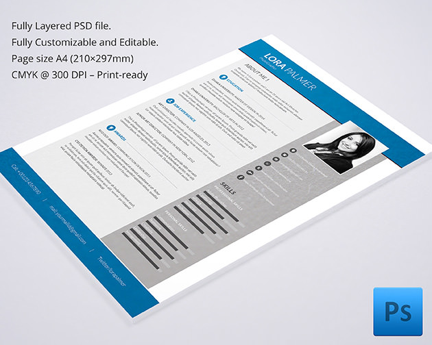 letter manager portfolio cover EPS 51 â€“  Format Free Creative Resume Templates PSD,