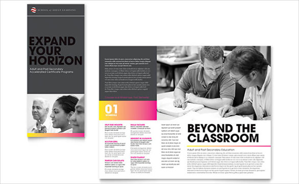 adult-education-tri-fold-brochure-template