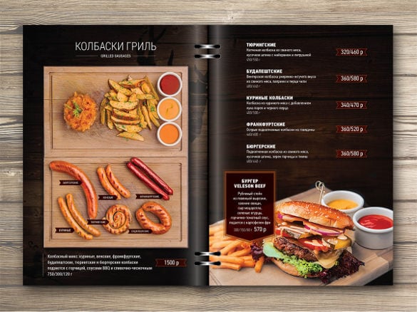 print design of menu for restaurant download