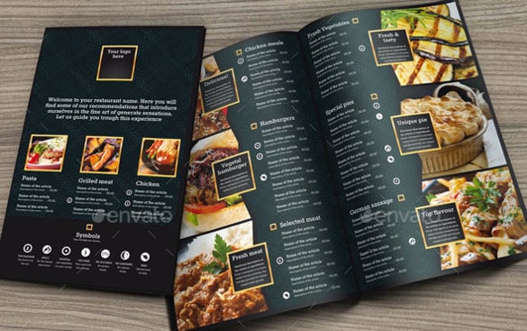 black-and-gold-menu-design-template