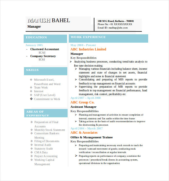 best resume formats 40 free samples examples format