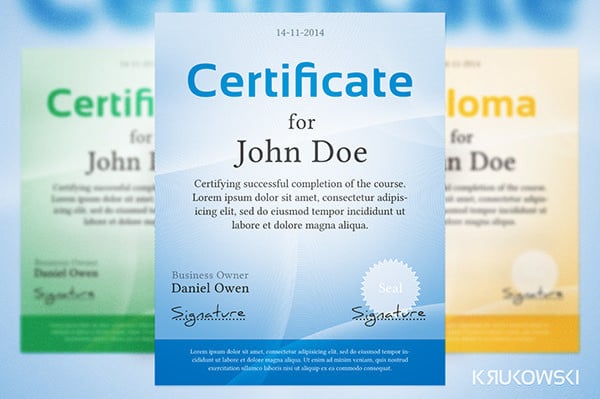 simple certificate template1