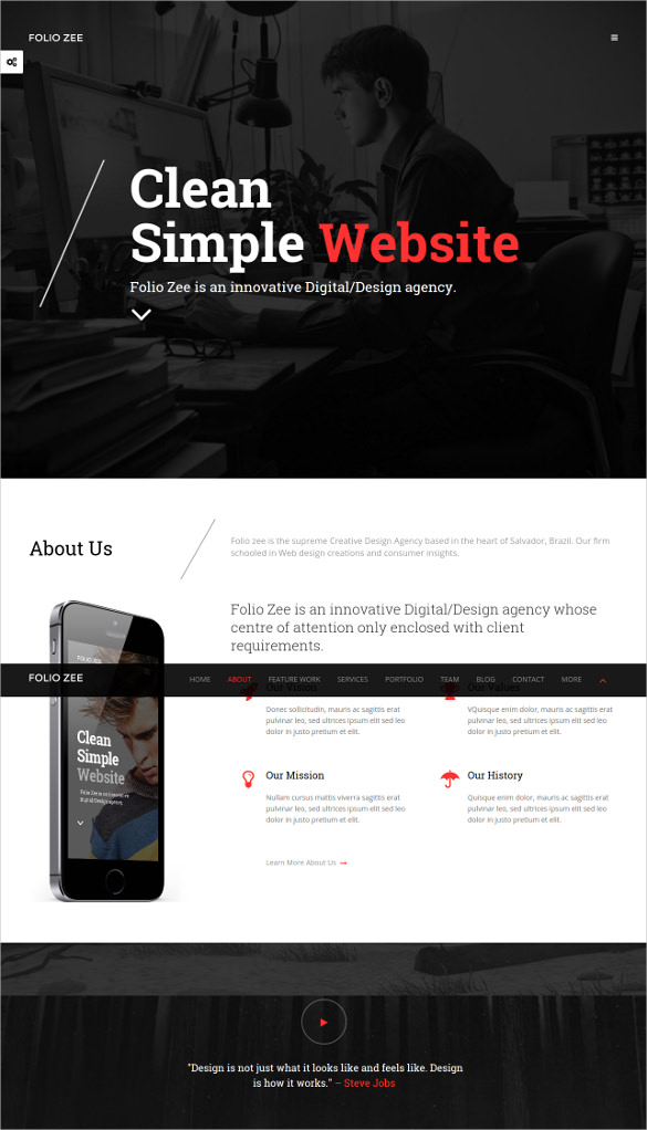 50 HTML5 Page Themes Templates