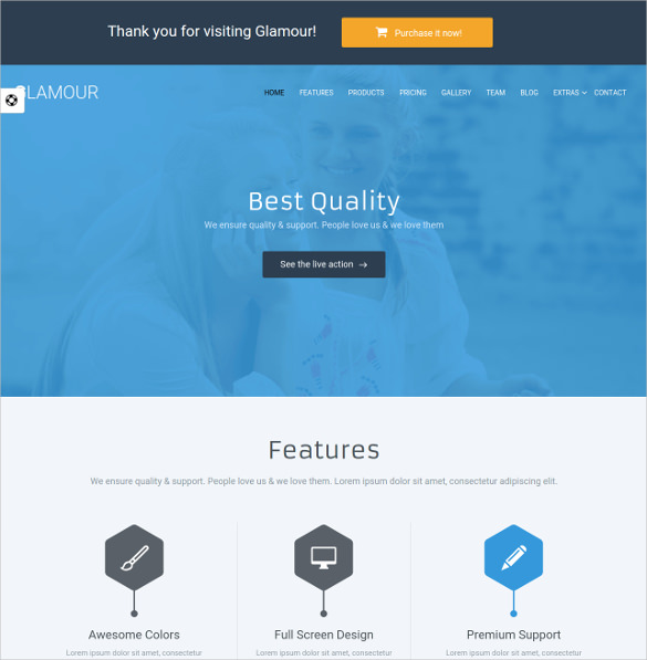 50+ HTML5 Page Themes & Templates