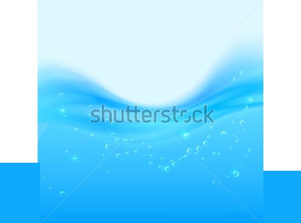 abstract vector realistic water background