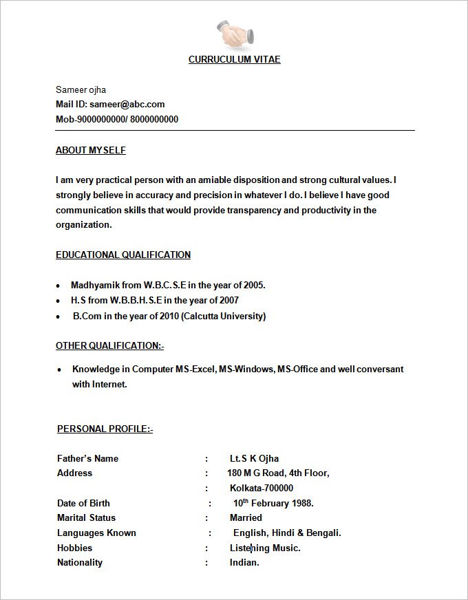 47 Best Resume Formats Pdf Doc Free Premium Templates