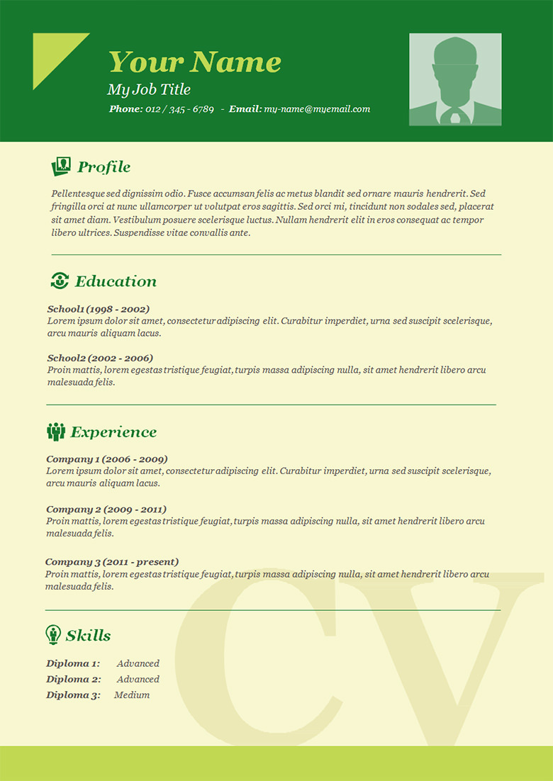 54+ Basic Resume Templates - PDF, DOC, PSD