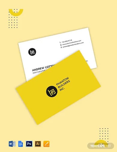 builders-business-card-template