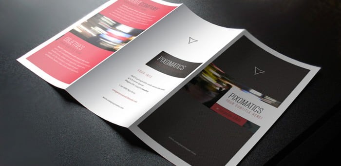 corporate tri fold brochure template