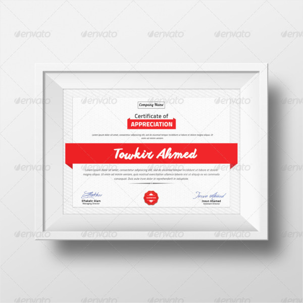 creative multipurpose certificate design