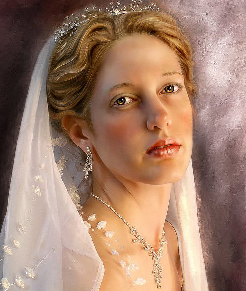 digital portrait painting