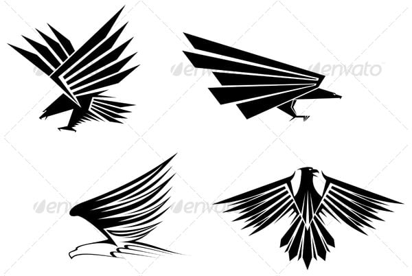 eagle symbols for design