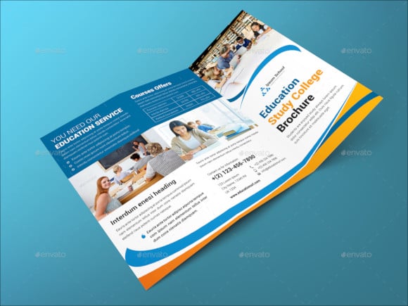 education-college-trifold-brochure
