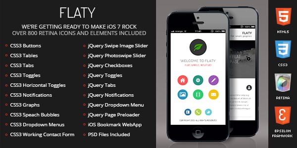 flaty mobile retina