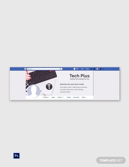 free startup business facebook cover page template