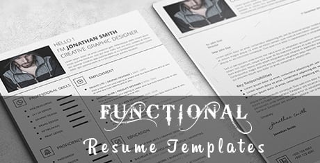 functional resume templates