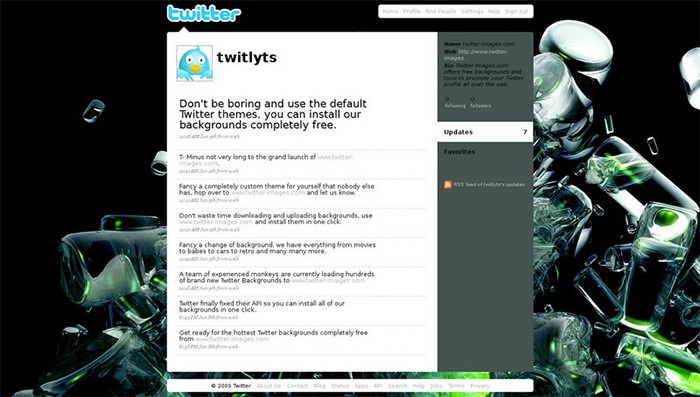 twitter default background