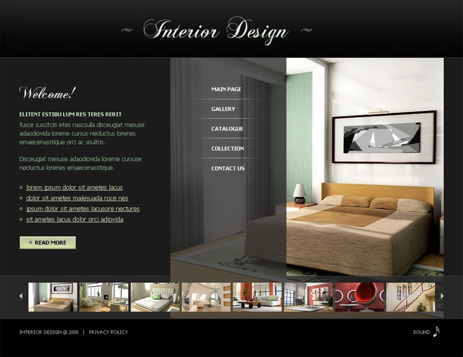 6+ Best Swish Interior site Themes & Templates