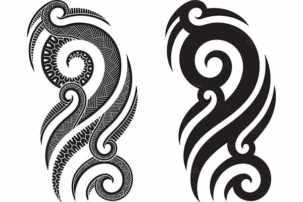 maori tattoo patterns 5x