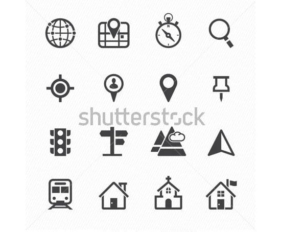 map icons