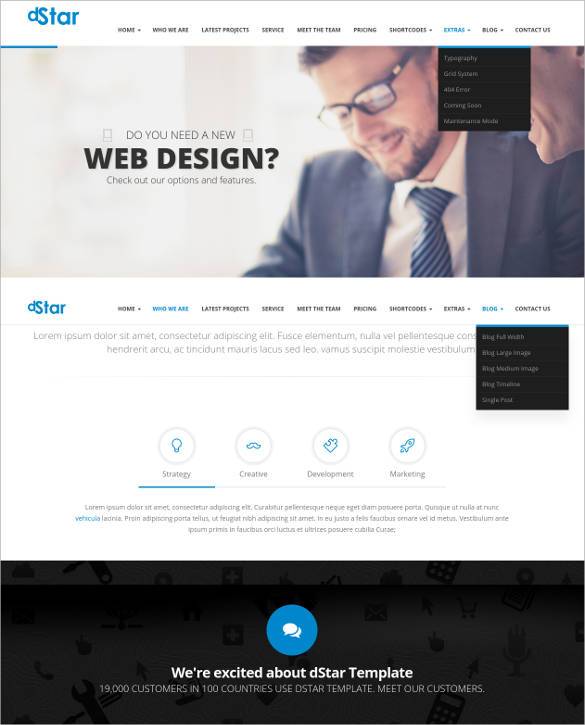 30+ jQuery HTML5 site Themes & Templates