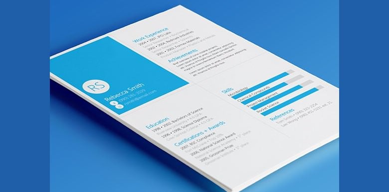 quad-resume-template