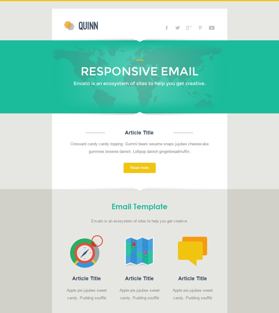 Best Responsive Email Template - 27+ Free PSD, EPS,AI Format Download