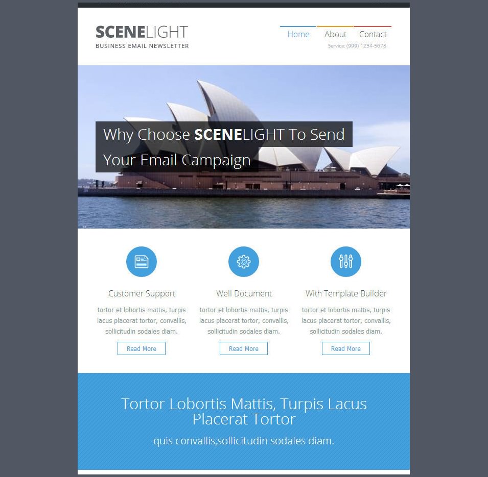 Responsive Email Template Free Download