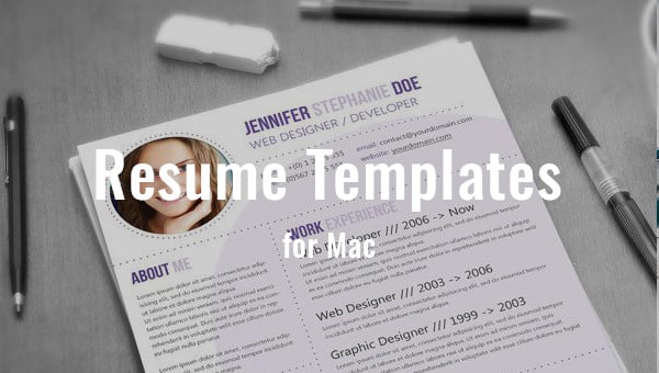 Download resume templates free mac downloads