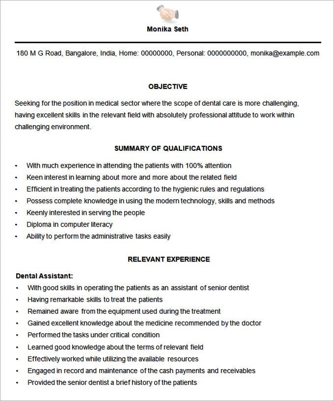 sample medical assistant resume template1