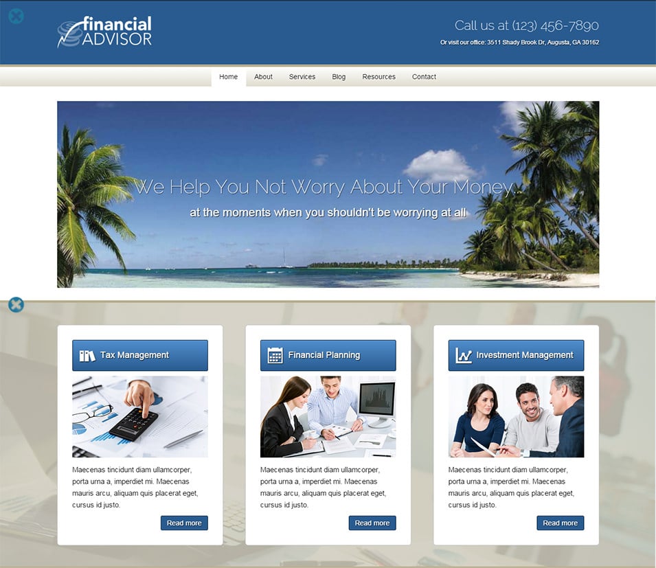 20+ Best Website Templates for Financial Advisors Free & Premium