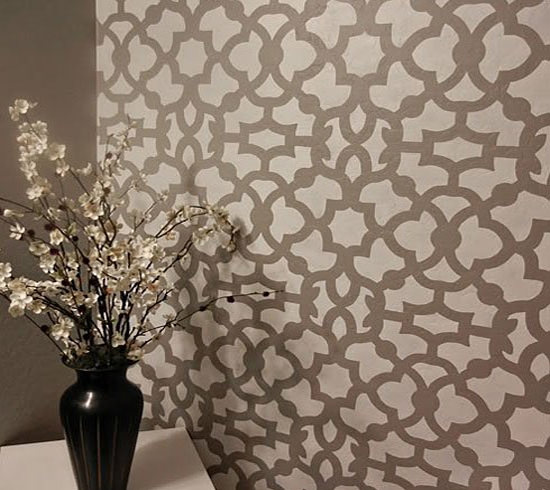 wall stencil ideas